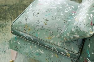 Sanderson The Aegean fabric collection  Song Birds