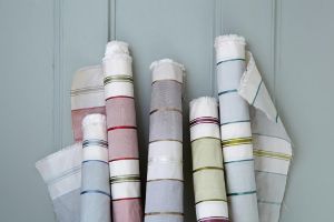 James Hare коллекция  Orchard Silks ткань Parasol Stripe