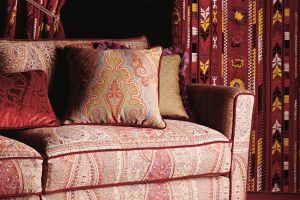 ETRO коллекция Paisley Textiles ТКАНЬ Aronicum Ibisco