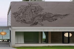 Wall&decо коллекция The Outdoor Wallpaper обои Dragon-Power
