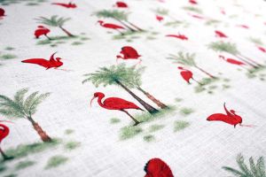 Tradescant & Son ткань Ibis Toile De Jouy