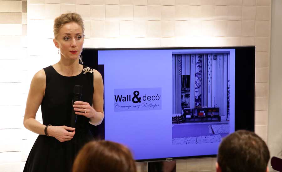 Презентация бренда WALL&DECO в Интерьерном салоне № 1